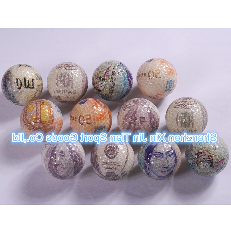 Golf Coin Transparent Ball