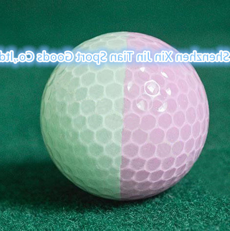 Two color golf ball