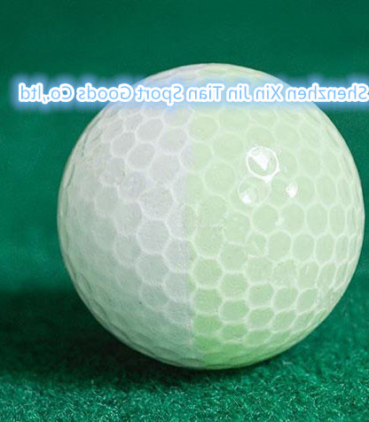 Two color golf ball