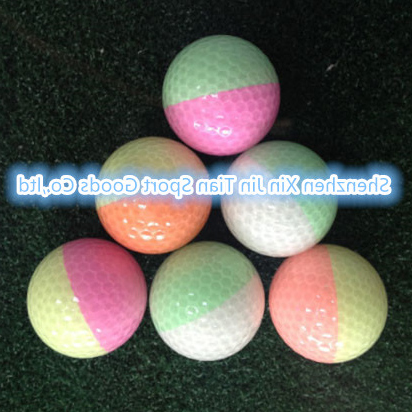 Two color golf ball