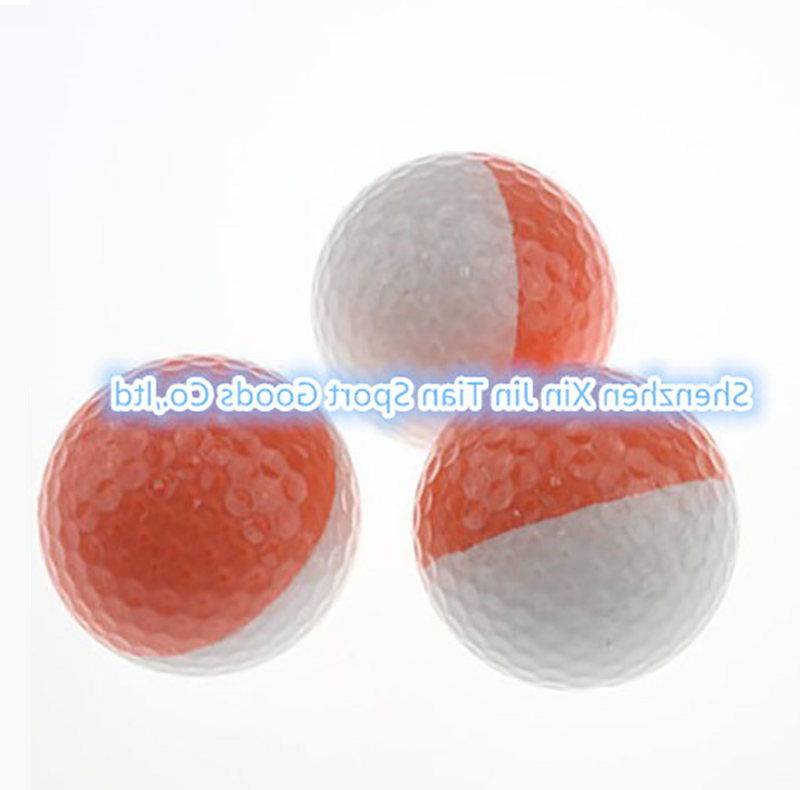 Two color golf ball