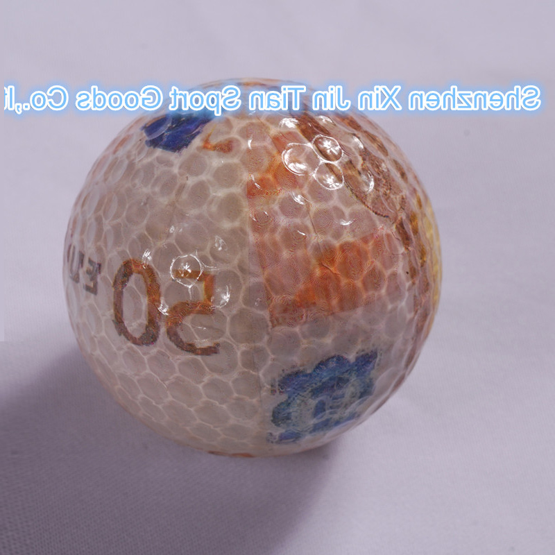 Golf Coin Transparent Ball