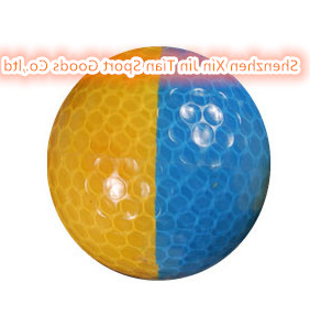 Two color golf ball