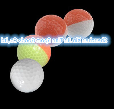 Two color golf ball