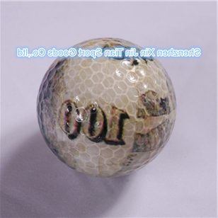 Golf Coin Transparent Ball