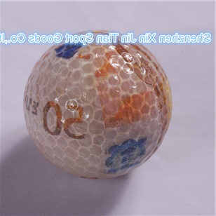 Golf Coin Transparent Ball