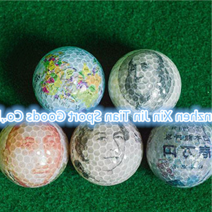 Golf Coin Transparent Ball