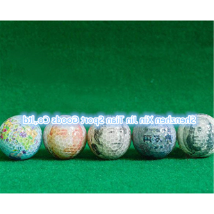 Golf Coin Transparent Ball