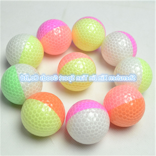 Two color golf ball