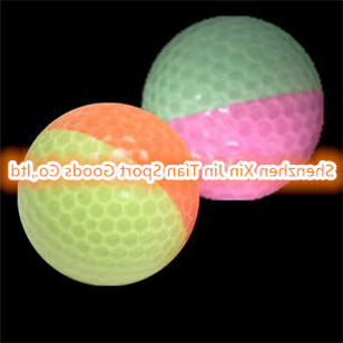 Two color golf ball