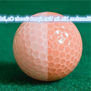 Two color golf ball