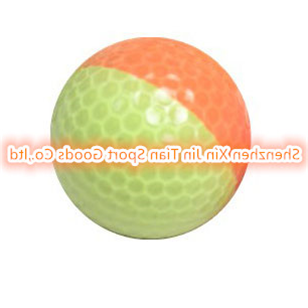 Two color golf ball