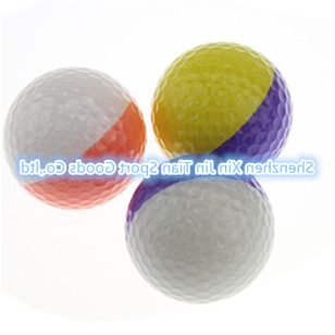 Two color golf ball