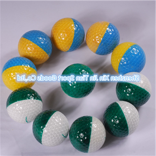 Two color golf ball