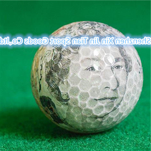 Golf Coin Transparent Ball